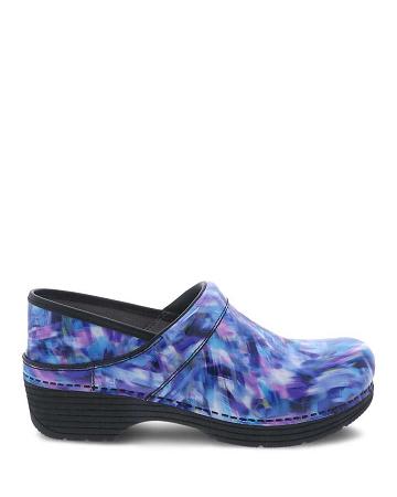 Sabots Dansko LT Pro Crush Vernis Femme Violette Multicolore | FR 965SGL